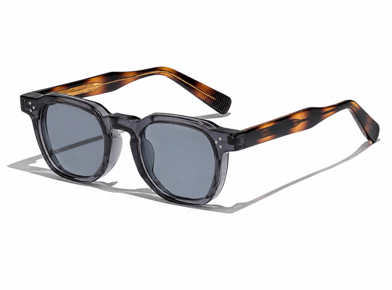 SITO Lumière — Wayfarer Gris Fumé / Branches Écailles