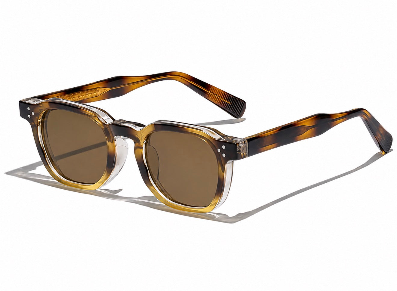 SITO Lumière — Wayfarer Écailles Miel / Verres Caramel